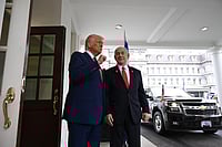 X/@netanyahu; representative image : Mr. Trump, who has presented himself as the only figure capable of achieving peace in Gaza, has pushed a 20-point plan to end the two-year war.