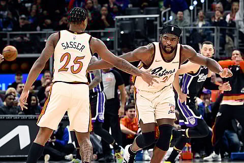 NBA Basketball: Sacramento Kings vs Detroit Pistons