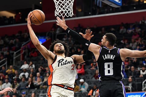 Basketball: Detroit Pistons vs Sacramento Kings