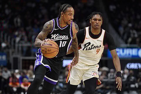 NBA Basketball: Detroit Pistons vs Sacramento Kings