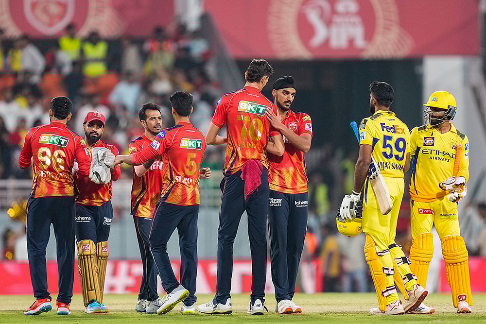 | Photo: PTI/Ravi Choudhary : IPL 2025: Punjab Kings vs Chennai Super Kings