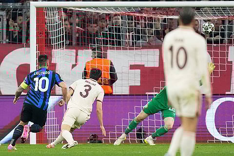 Champions League quarterfinals first leg soccer match: Inter Milan vs Bayern Munich