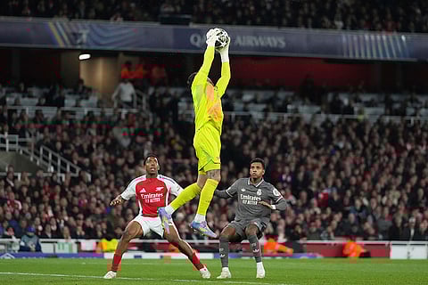 Britain Soccer Champions League: Real Madrid vs Arsenal