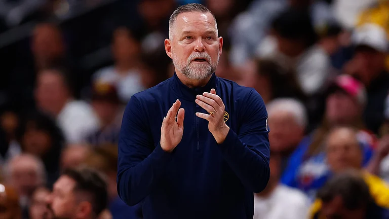 The Denver Nuggets have surprisingly fired Michael Malone as coach. - null