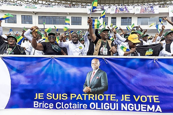 gettyimages : Nguema was instrumental in leading the coup that ended five decades of Bongo dynastic rule 