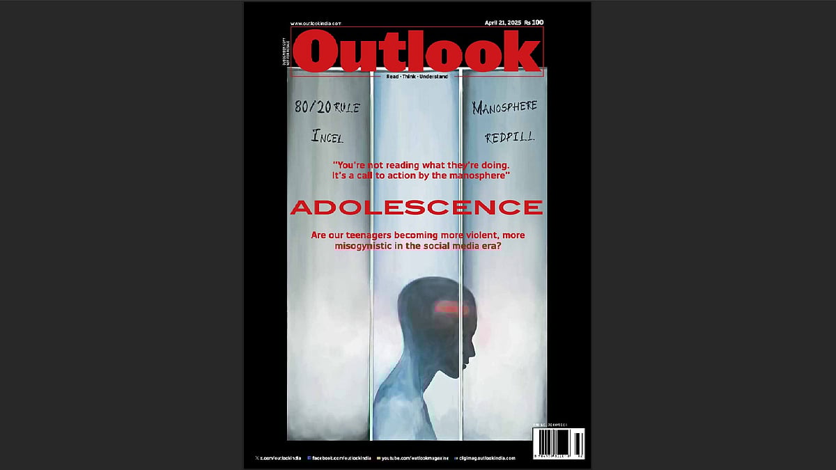 Saahil : Outlook’s Magazine cover -Adolescence
