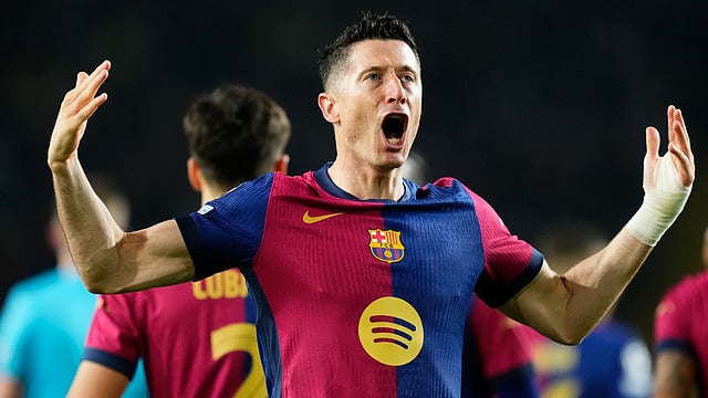 Barcelona 4-0 Dortmund: Barca 'Play As A Team' Says Robert Lewandowski After Dominant Victory 