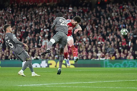 Champions League quarterfinal first leg soccer match: Arsenal Vs Real Madrid