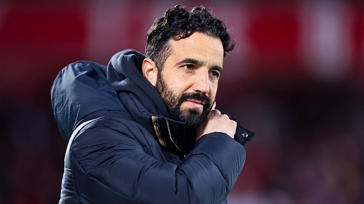 Manchester United boss Ruben Amorim - null