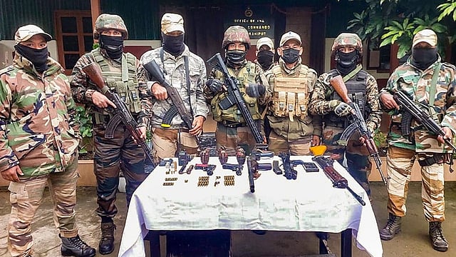Militant Arrested, Large Cache Of Arms Recovered In Manipur Operations