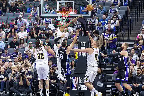 Basketball: Denver Nuggets vs Sacramento Kings