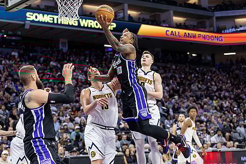 NBA Basketball Game: Sacramento Kings vs Denver Nuggets