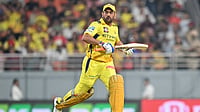 | Photo: File : MS Dhoni batting for Chennai Super Kings in the Indian Premier League.
