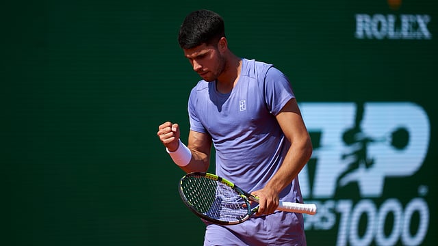 Monte Carlo Masters: Carlos Alcaraz Into Last Eight Despite Daniel Altmaier Pressure