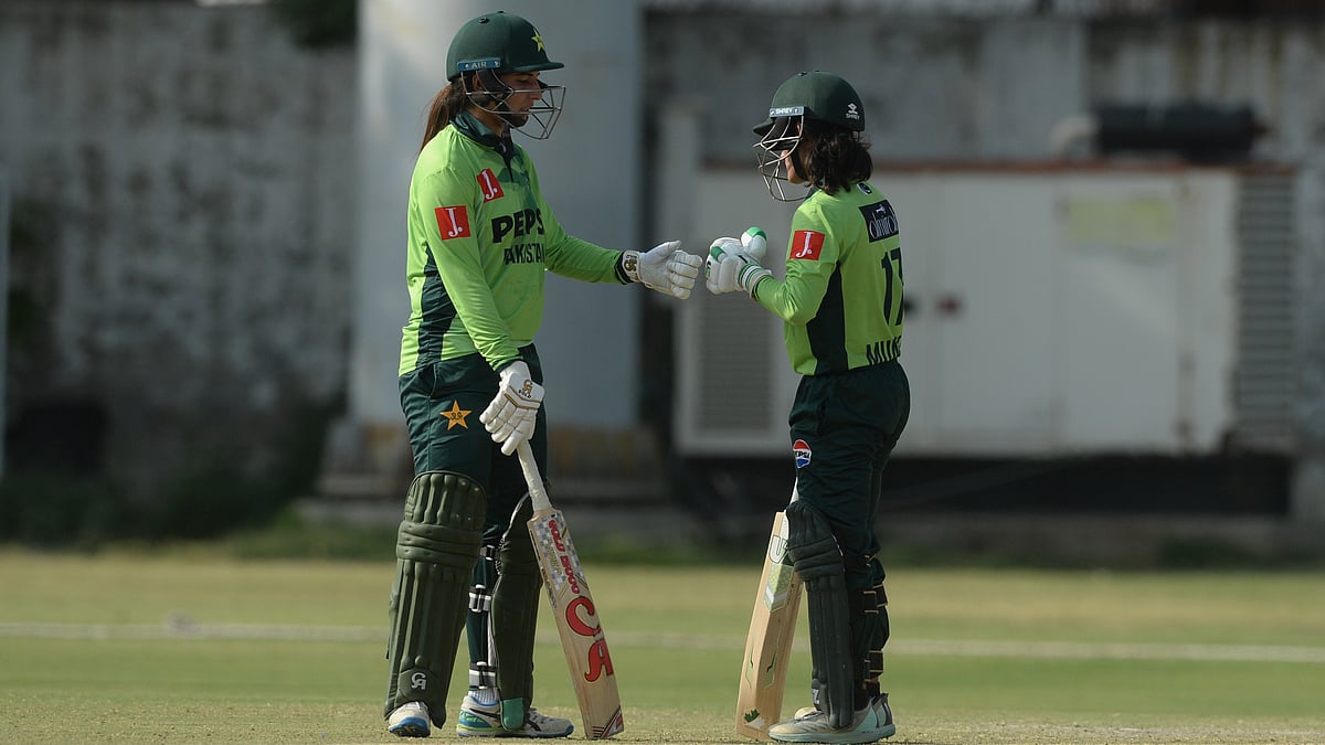 X/Pakistan Cricket : Muneeba Ali (right) and Aliya Riaz were the top-scorers for Pakistan.