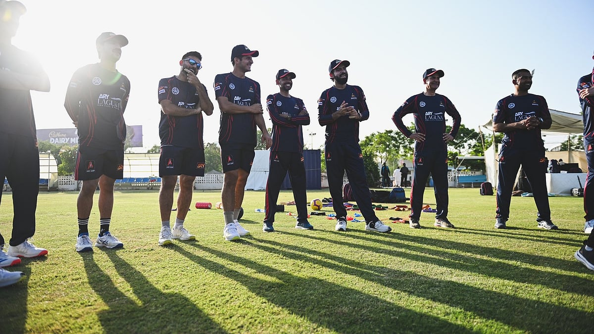 X/Karachi Kings : Karachi Kings train ahead of the start of their Pakistan Super League 2025 campaign.