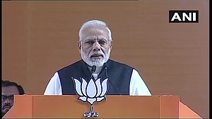 ANI
: "Our guiding mantra in serving the nation has always been 'Sabka Saath, Sabka Vikas'": PM Modi