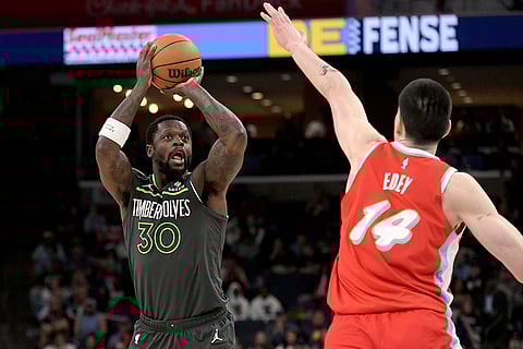 NBA Basketball Game: Memphis Grizzlies vs Minnesota Timberwolves