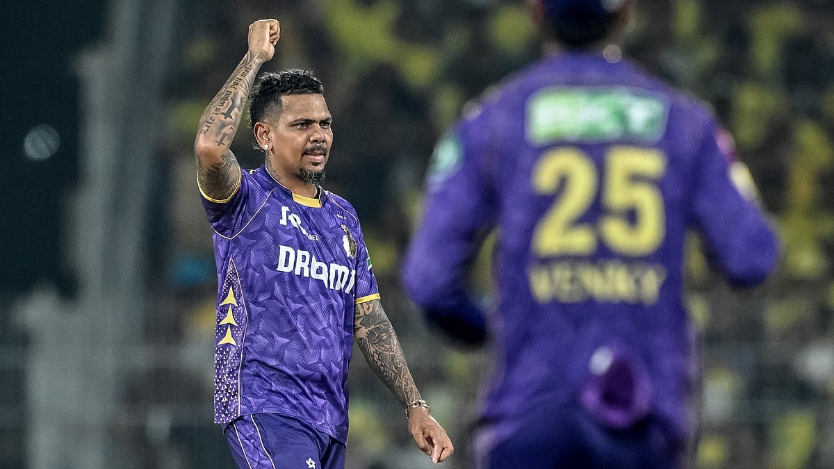 Kolkata Knight Riders' Sunil Narine