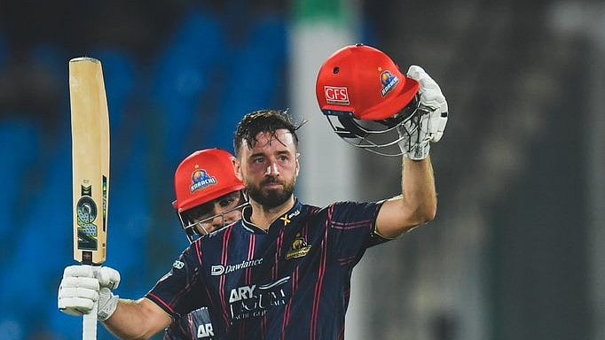 X | Karachi Kings  : Karachi Kings celebrate win over Multan Sultans in the PSL 2025 match. 