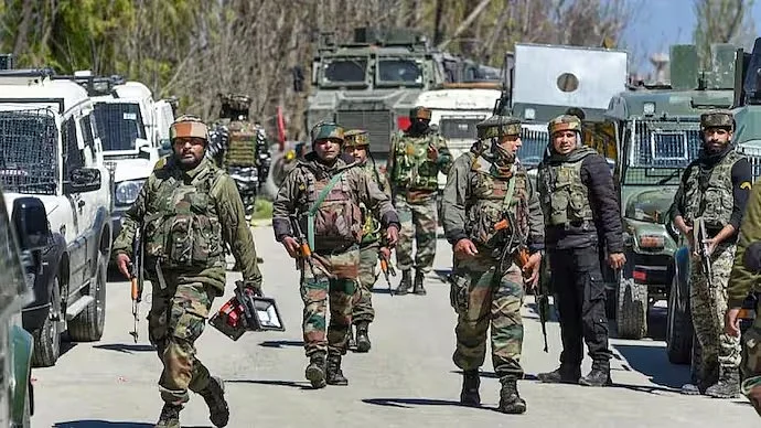 Security forces in Jammu