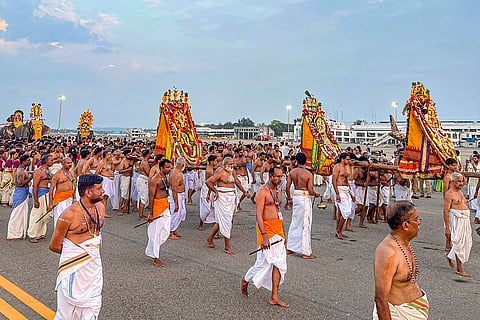 Painkuni festival celebration in Trivandrum