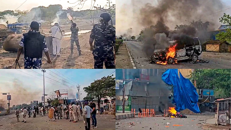 Waqf (Amendment) Act: Violent Protests Against Waqf Act Rock Parts Of Bengal, 10 Policemen Injured - | Image- PTI
