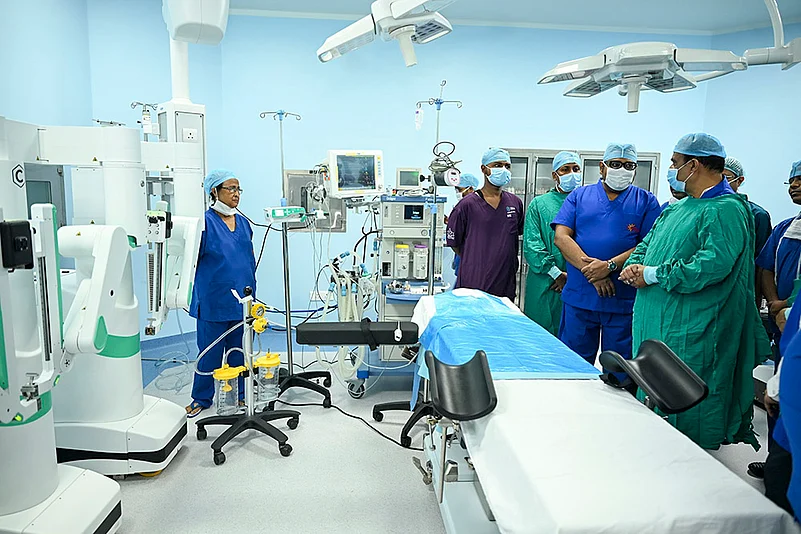 Robotic surgical system inaugurated at Assam cancer institute
