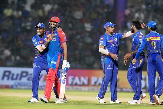 DC Vs MI, IPL 2025: Delhi Capitals' Unbeaten Run Ends As Mumbai Indians Clinch Thrilling 13-Run Victory