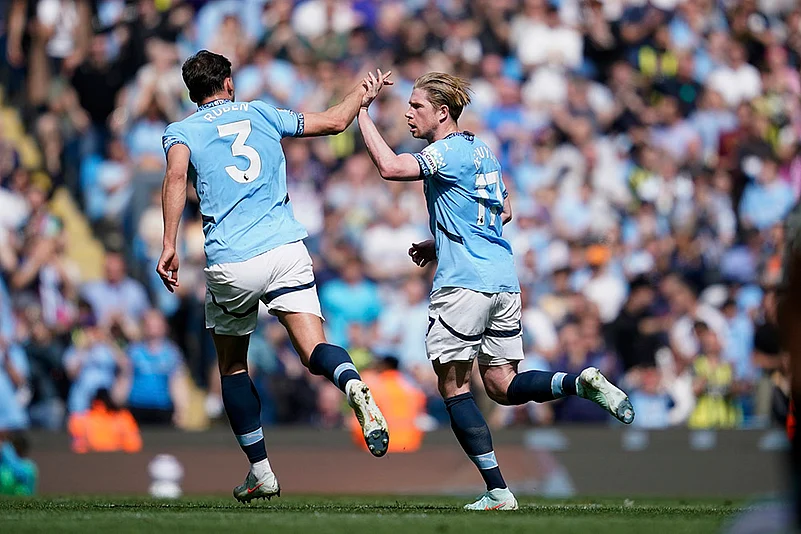 Britain Soccer Premier League Man City vs Crystal Palace: Kevin De Bruyne