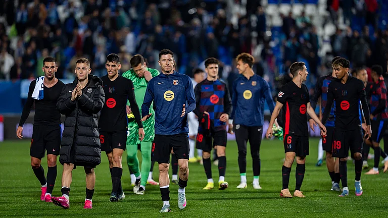 Barcelona are seven points clear in LaLiga - null