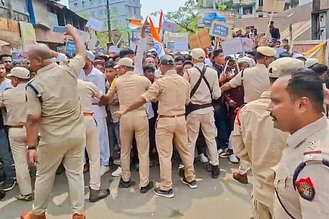 Protest in Silchar