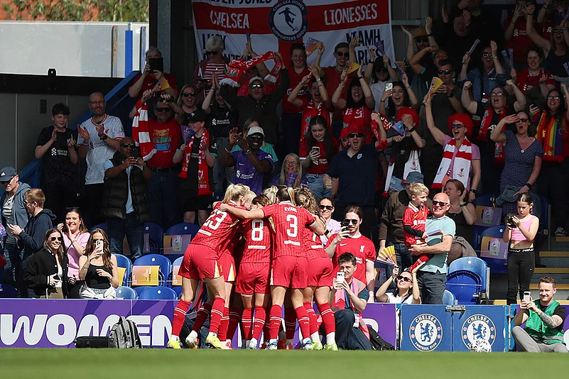 Britain Soccer Womens FA Cup Chelsea FC and Liverpool FC: Olivia Smith