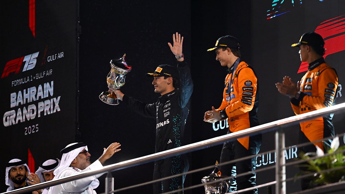 Mercedes' George Russell