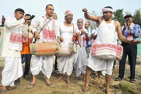Rongali Bihu celebrations in Assam