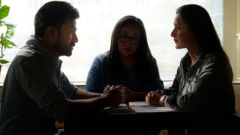 Kareena Kapoor Khan, Prithviraj Sukumaran and Meghna Gulzar