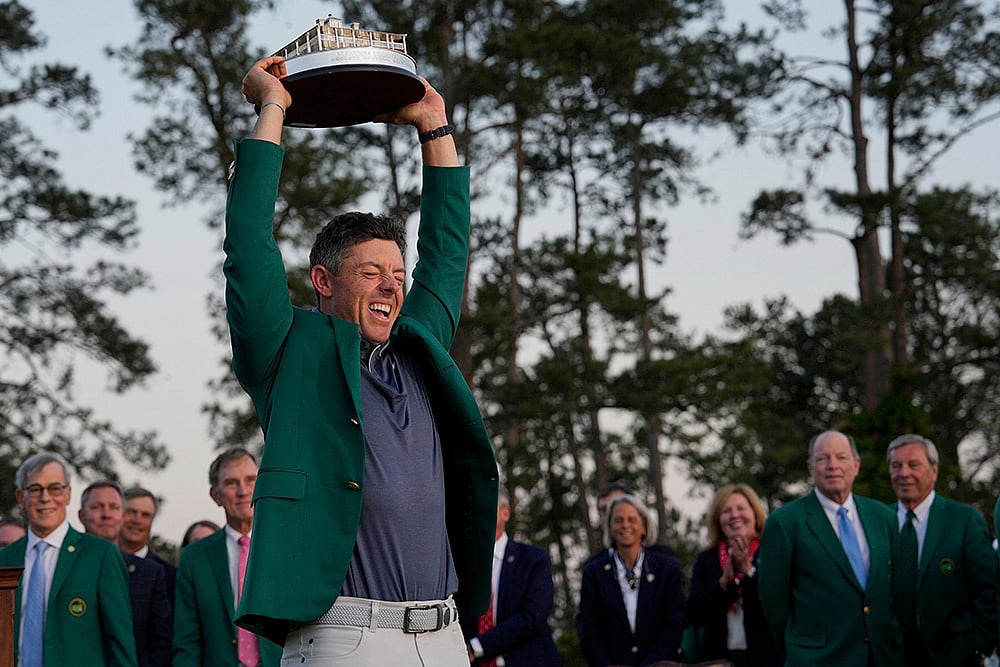 | Photo: AP/David J. Phillip : Masters Golf: Rory McIlroy