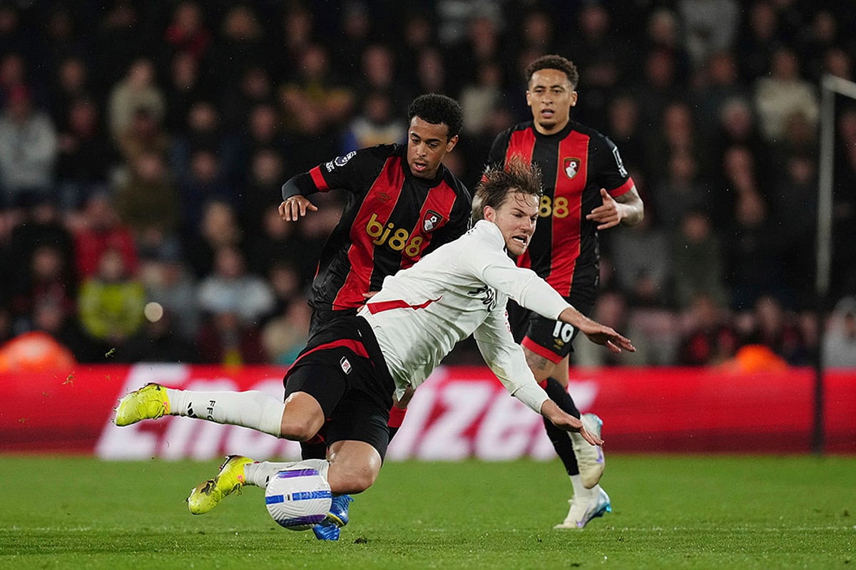 English Premier League soccer Bournemouth vs Fulham: Tyler Adams