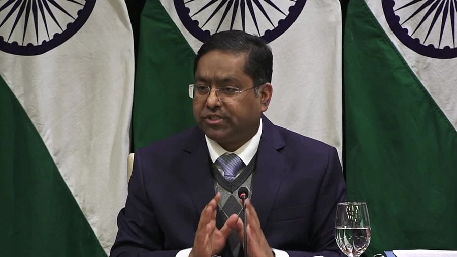 X/PTI : MEA spokesperson Randhir Jaiswal