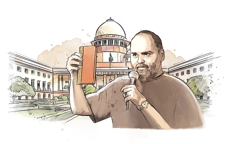 Kunal Kamra - Illustration: Saahil