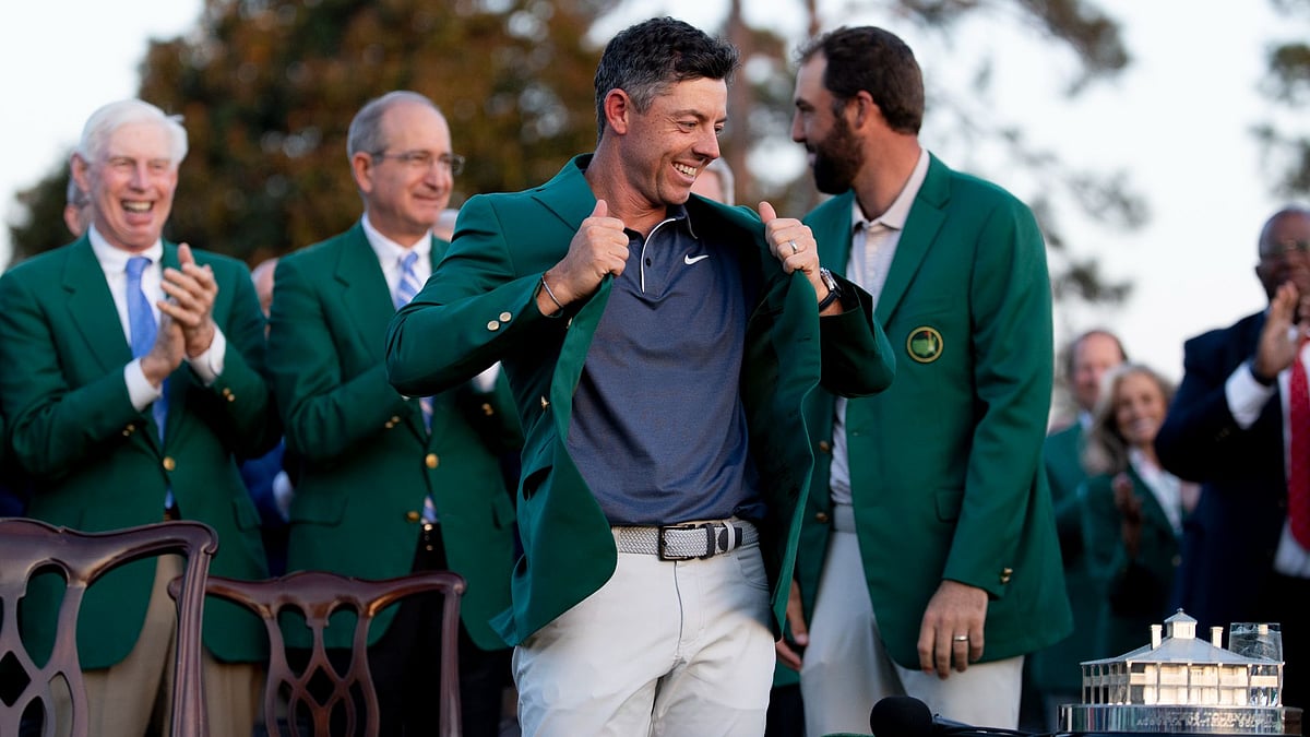 McIlroy donned the Green Jacket at the 17th attempt - null