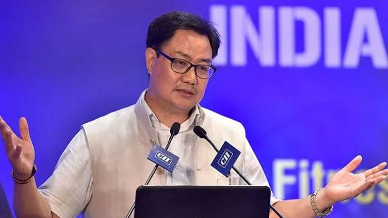 Parliamentary Affairs Minister Kiren Rijiju.  - File Image