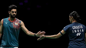 X | BAI Media : Representative image for the Indian Badminton squad.