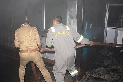 Fire breaks out at Lucknow hospital