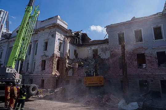 25 Dead In Russian Strikes On Prison, Hospital In Ukraine