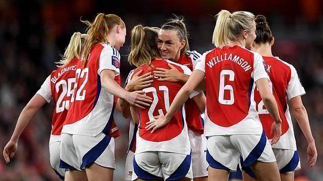Arsenal 5-1 Leicester City, Women's Super League: Gunners Keep Title Hopes Alive With Win