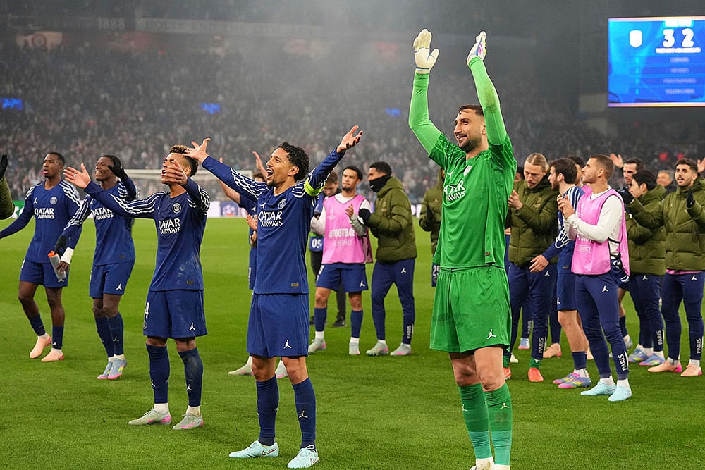 | Photo: AP/Frank Augstein : Champions League: Aston Villa vs Paris Saint-Germain