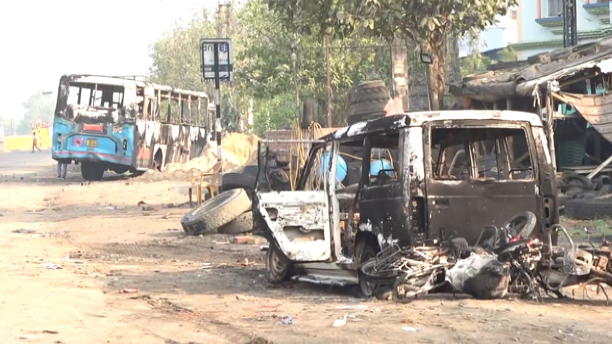 PTI : Protests against Waqf Bill in Murshidabad