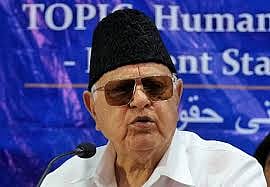 PTI : Former Jammu and Kashmir chief minister Farooq Abdullah