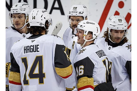 NHL Hockey: Calgary Flames Vs Vegas Golden Knights